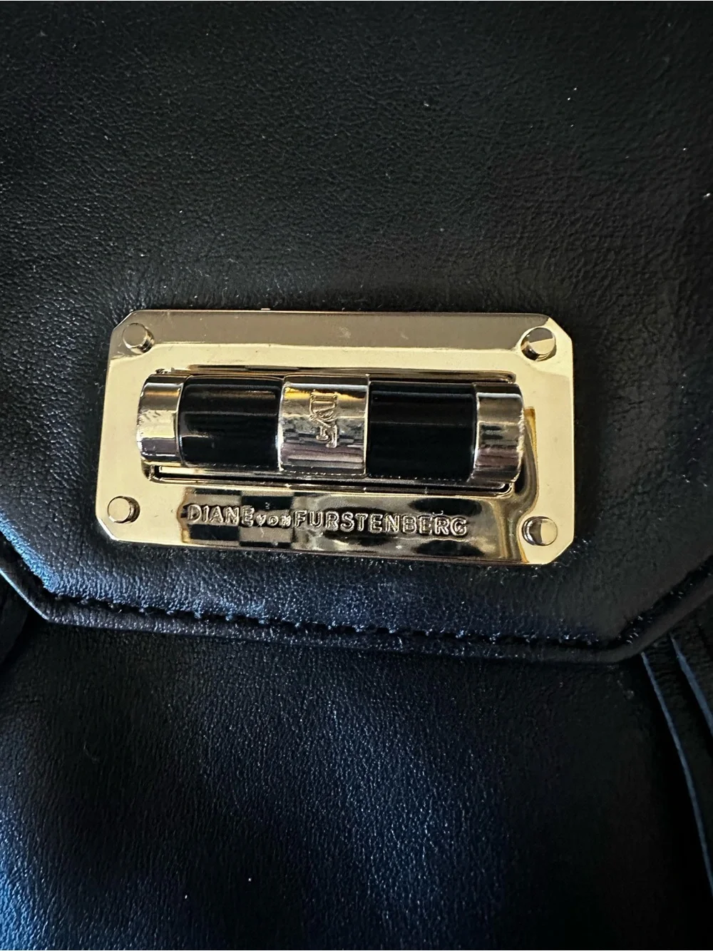Diane Von Furstenberg Agent Riley Black Fringe Clutch